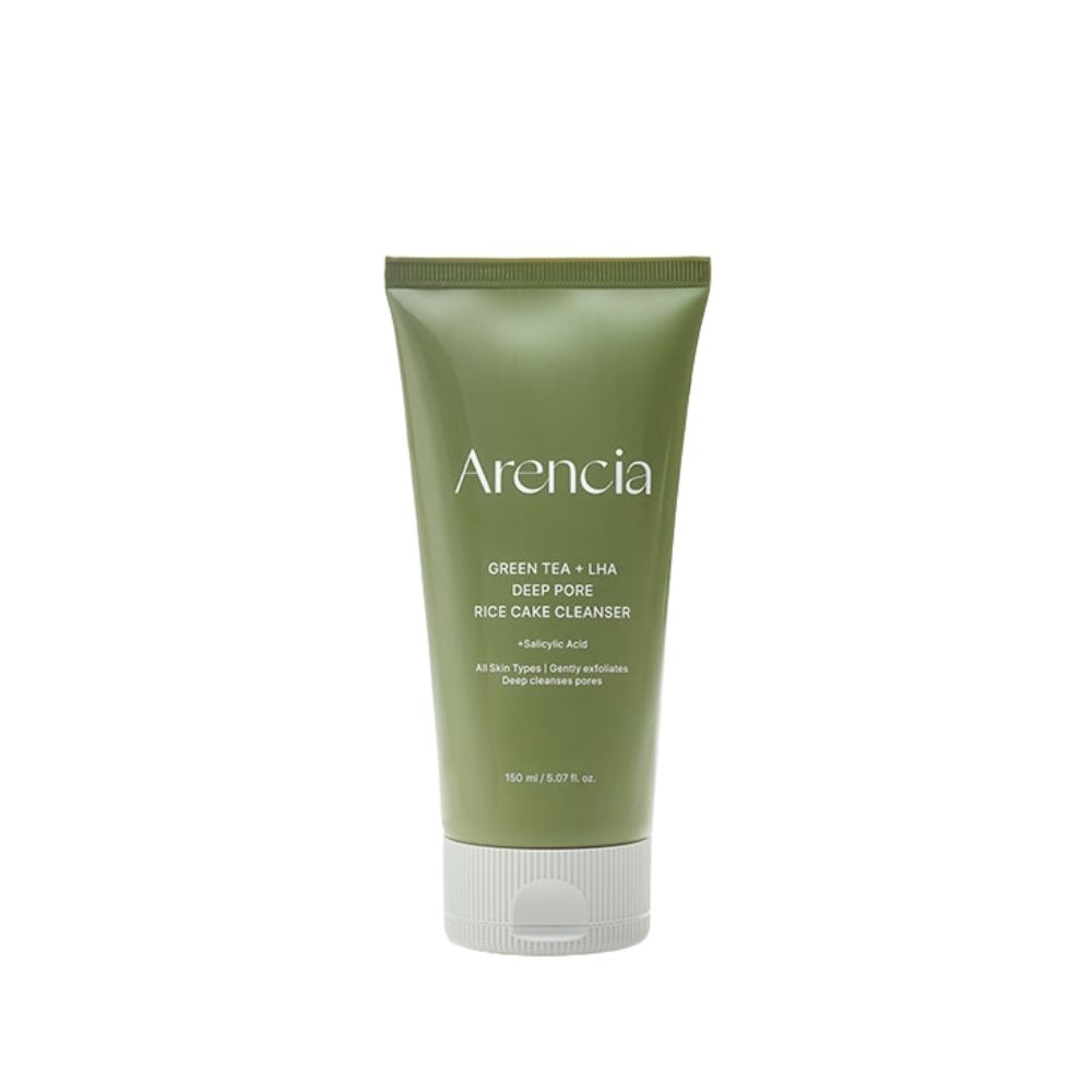 GREEN TEA & LHA DEEP PORE RICE CAKE CLEANSER (LIMPIADOR FACIAL PURIFICANTE)